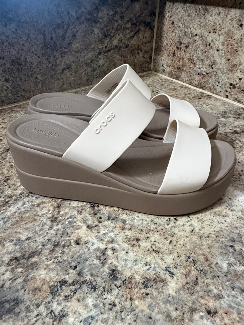 Crocs Brooklyn Mid Wedge Sandal - Women's